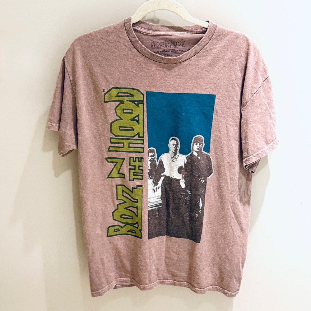 Boyz N The Hood Movie T-Shirt Graphic Print Short Sleeve Tee‎ Large